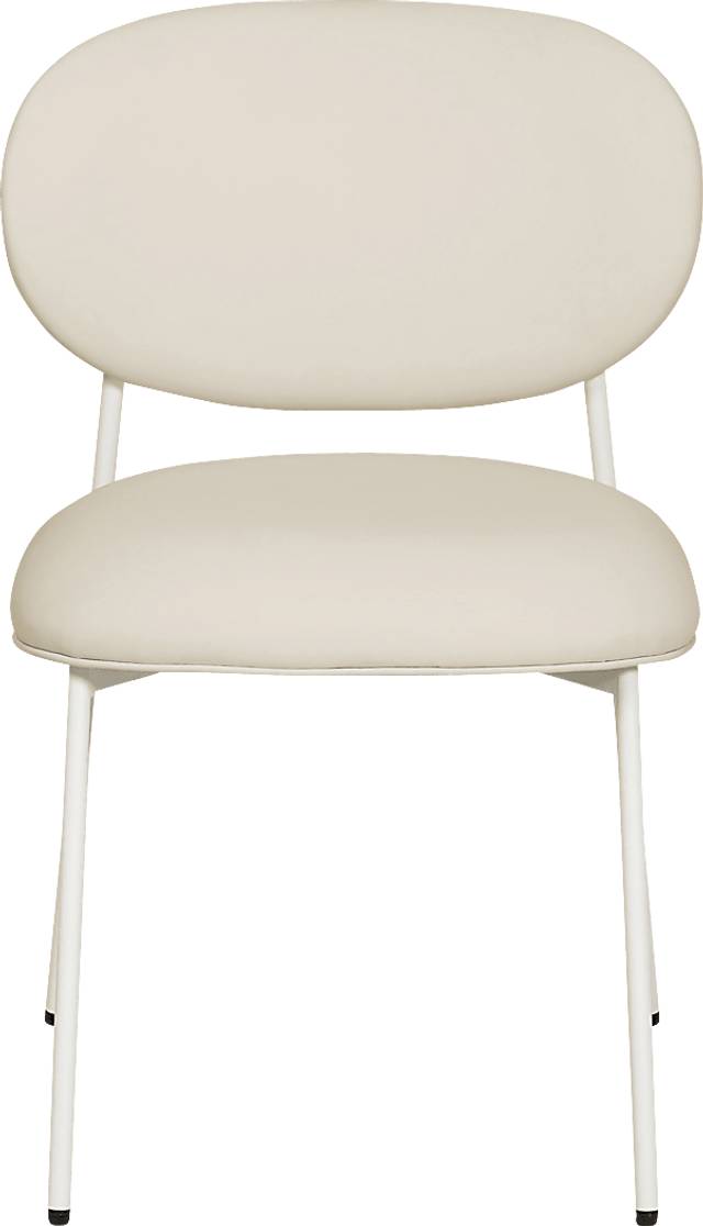 Keloba IV Cream Dining Chair, Set of 2 - Thumbnail - Image 3