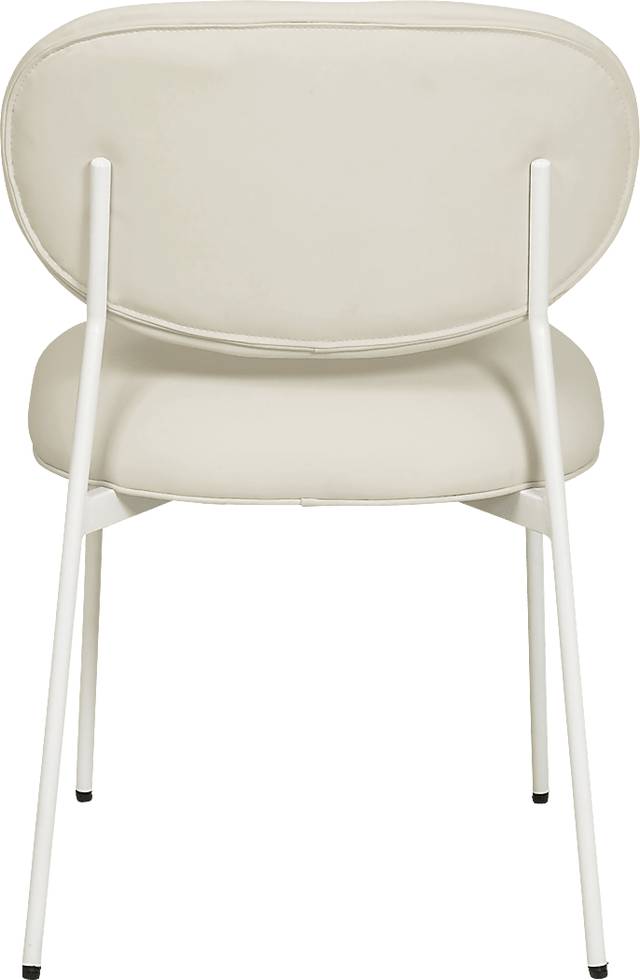 Keloba IV Cream Dining Chair, Set of 2 - Thumbnail - Image 7