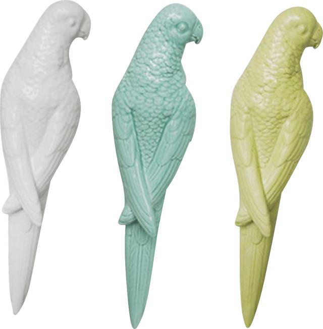 Kelvey Green Figurine, Set of 3 - Thumbnail - Image 1
