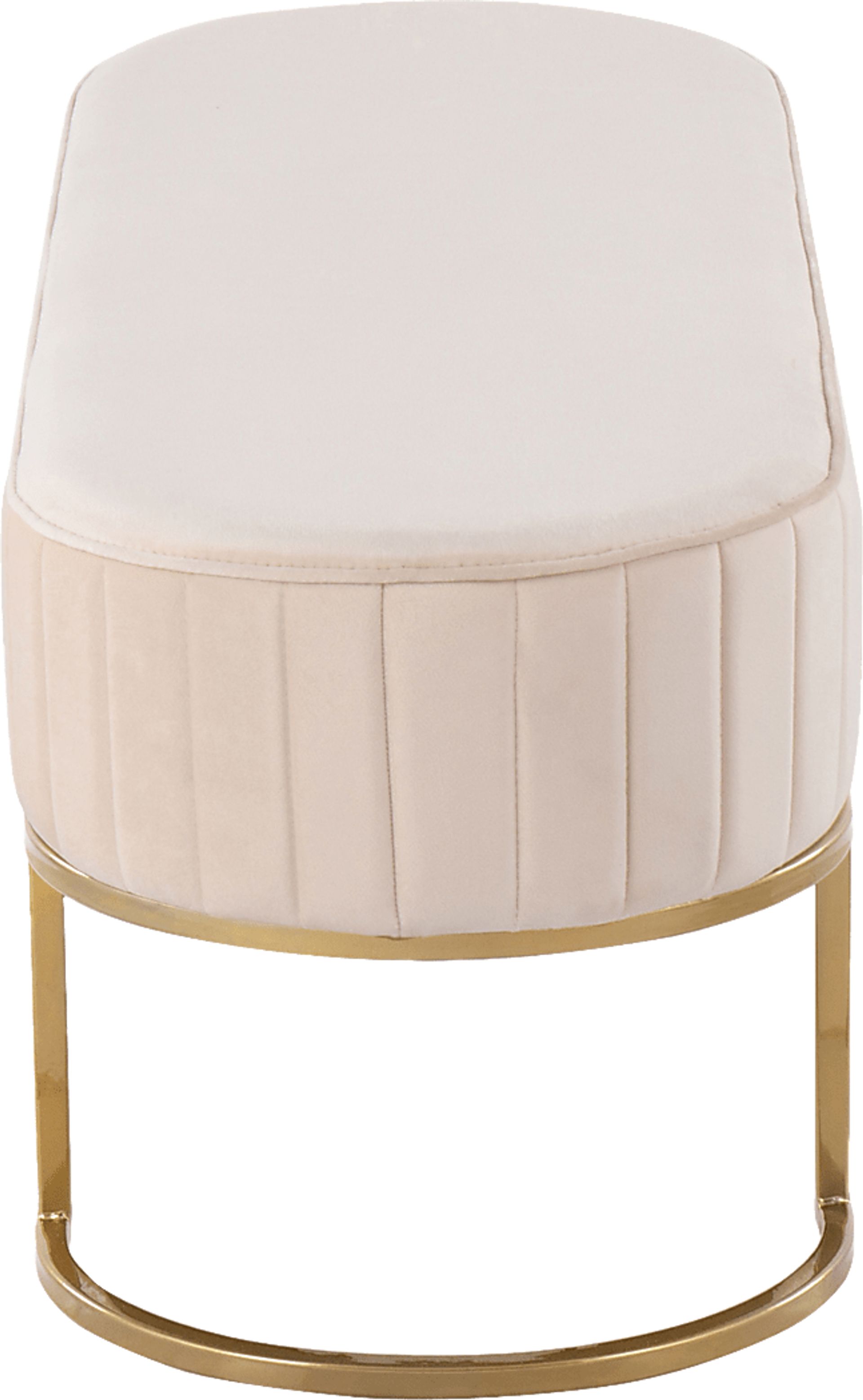 Kelvington Cream Accent Bench - Image 2