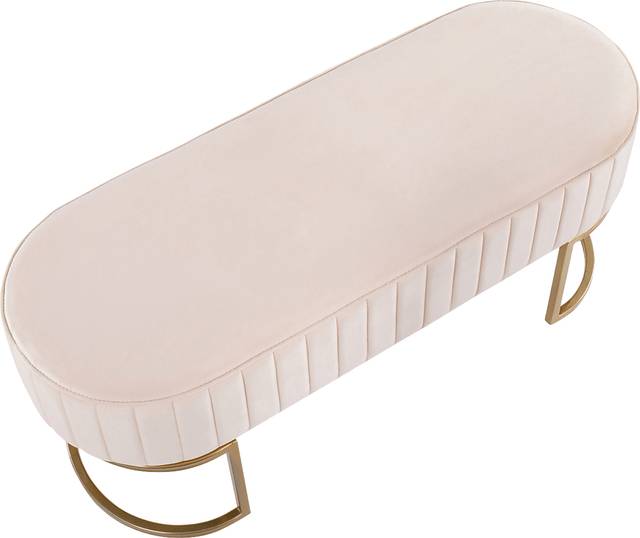 Kelvington Cream Accent Bench - Thumbnail - Image 6