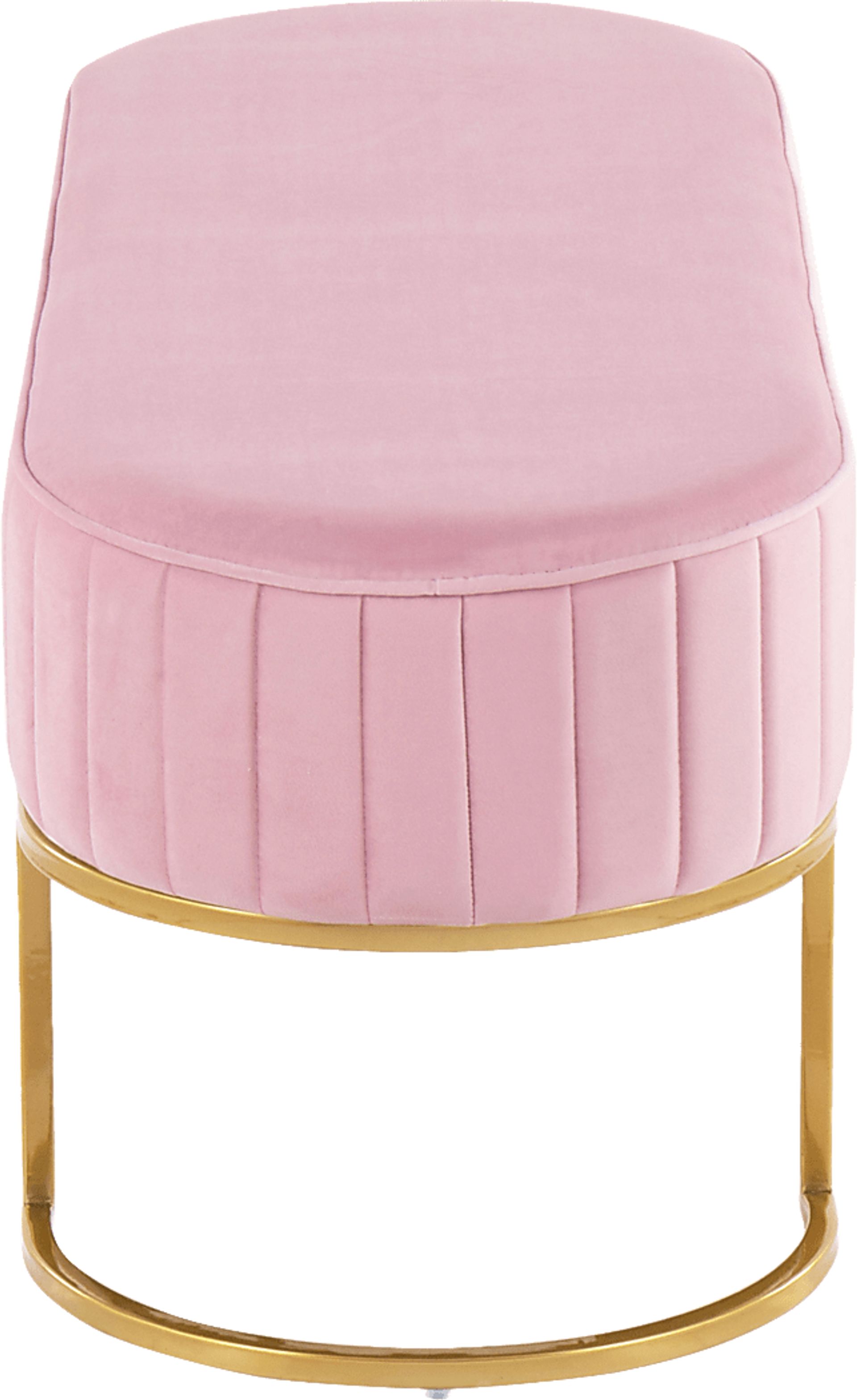 Kelvington Pink Accent Bench - Image 2