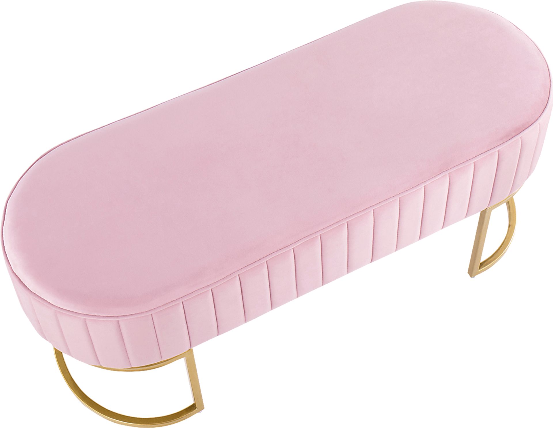 Kelvington Pink Accent Bench - Image 6