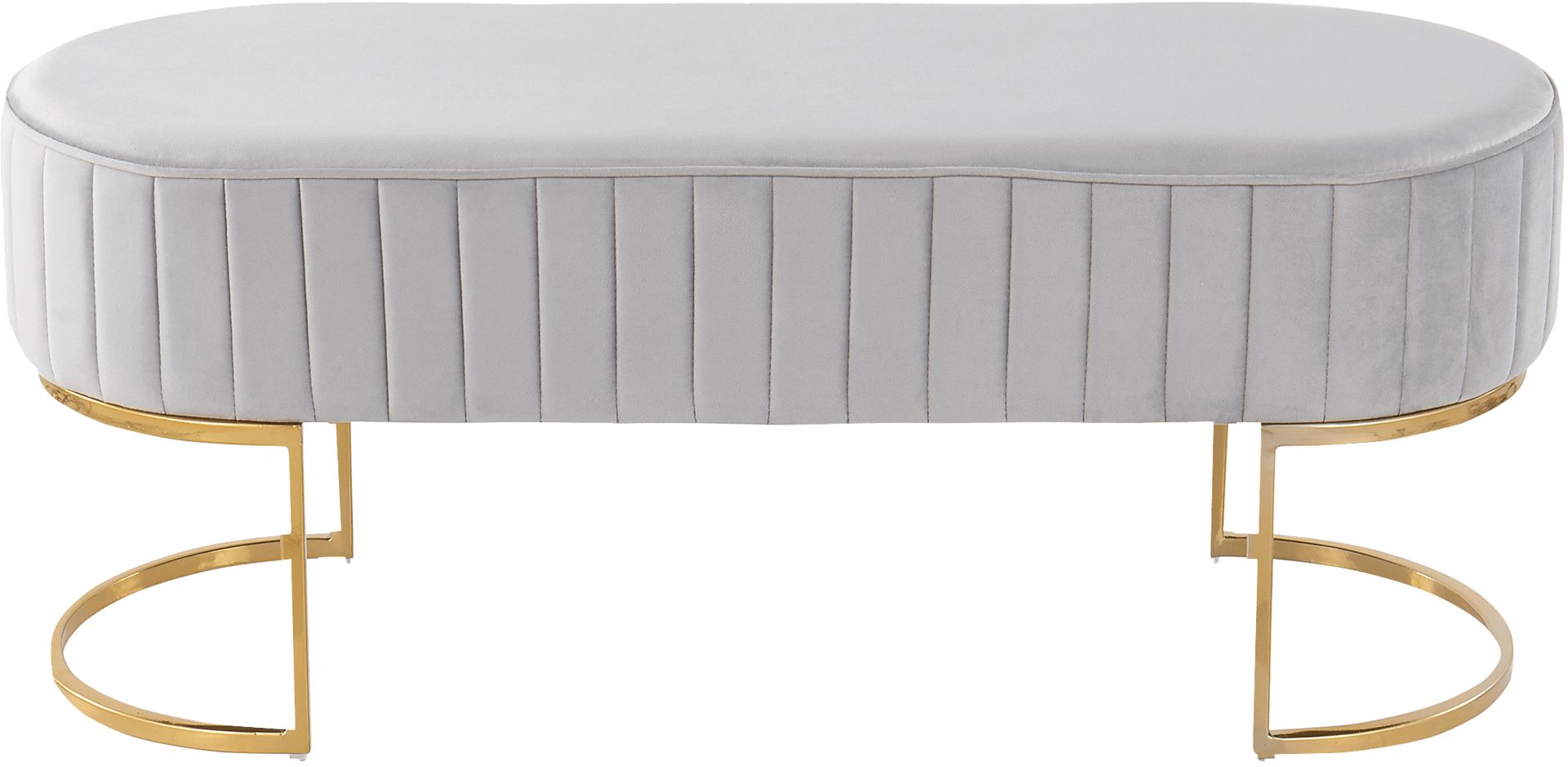Kelvington Silver Accent Bench - Image 4