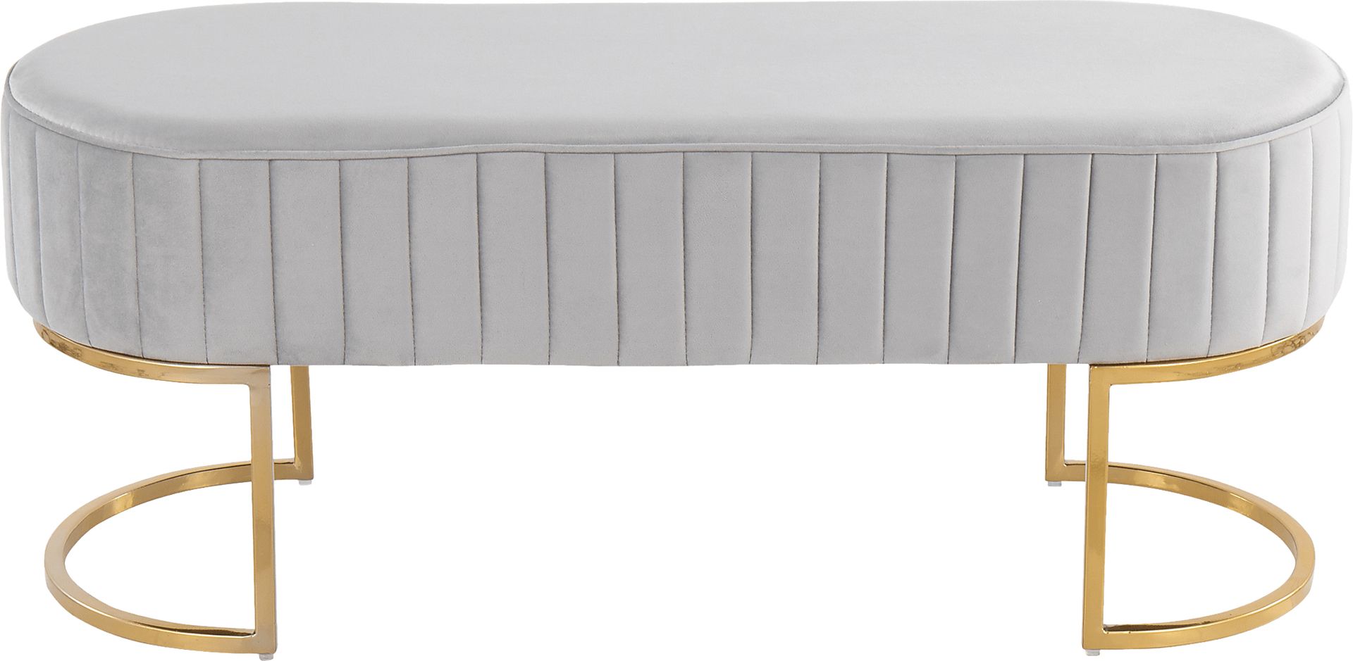Kelvington Silver Accent Bench - Image 5