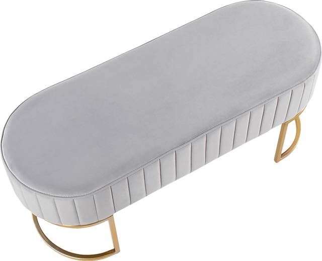 Kelvington Silver Accent Bench - Thumbnail - Image 6