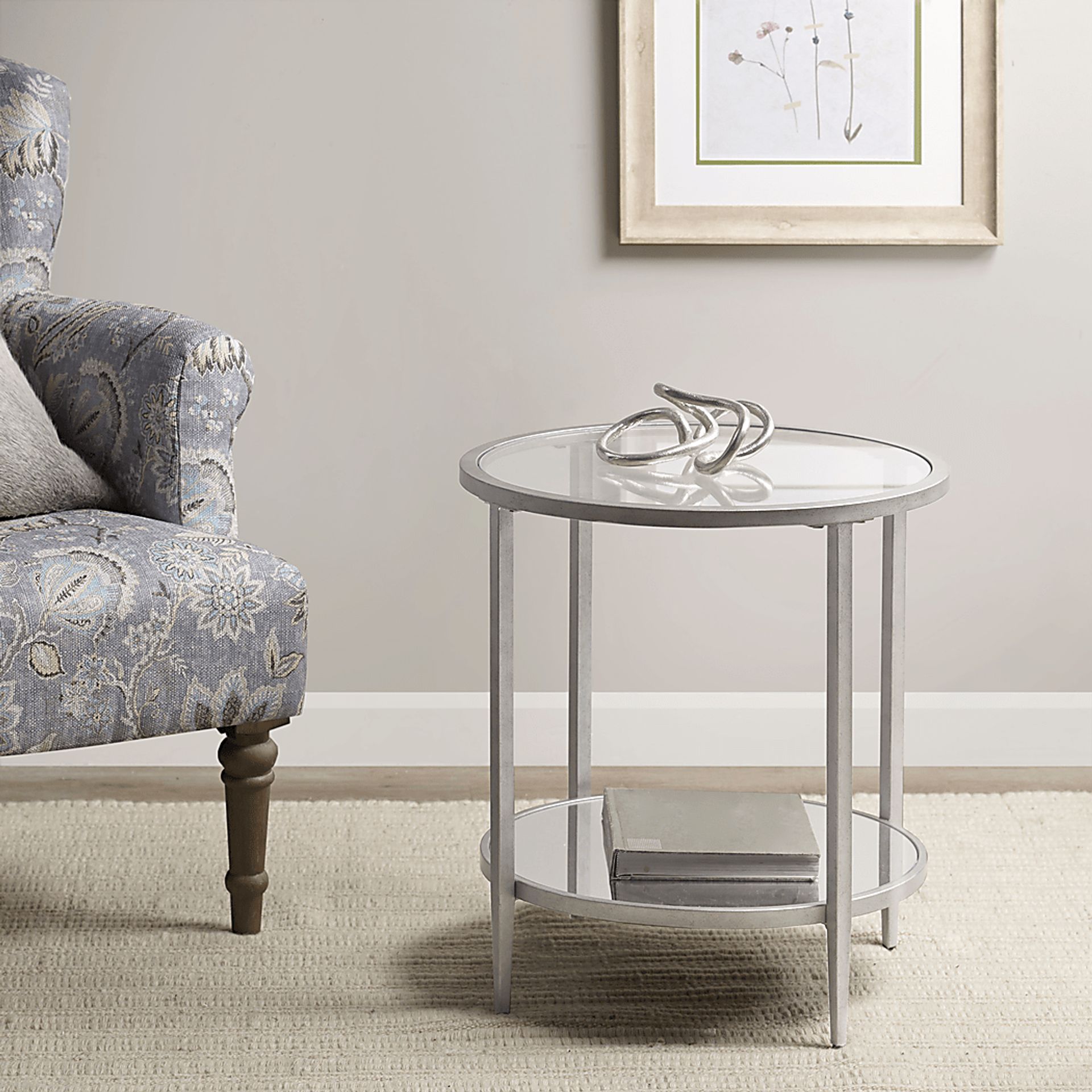 Kelwood Silver End Table - Image 2