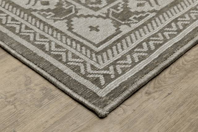 Kemat Gray 7'10 x 10'10 Rug - Thumbnail - Image 2