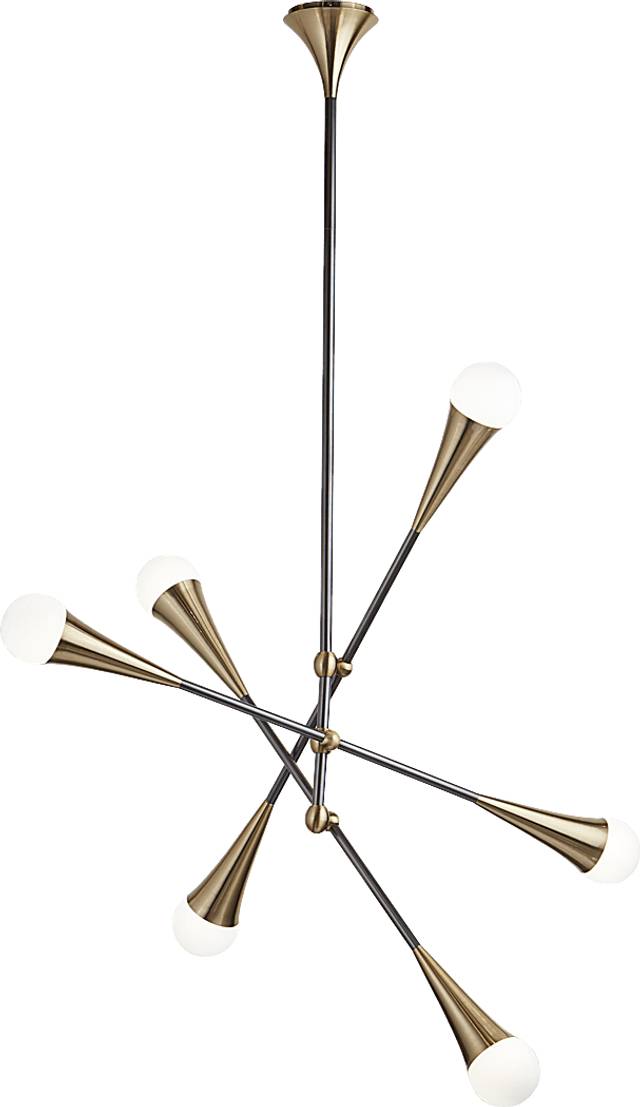 Kemp Summit Gold Chandelier - Thumbnail - Image 2