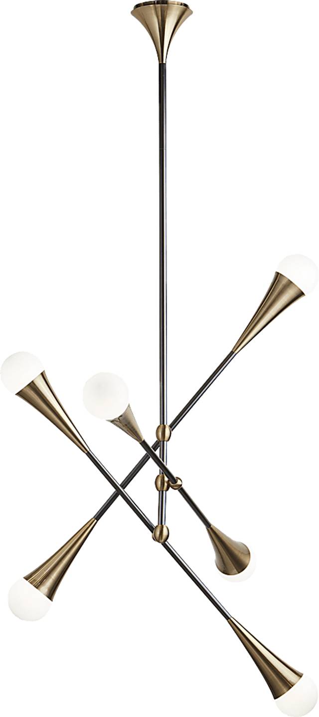 Kemp Summit Gold Chandelier - Thumbnail - Image 3