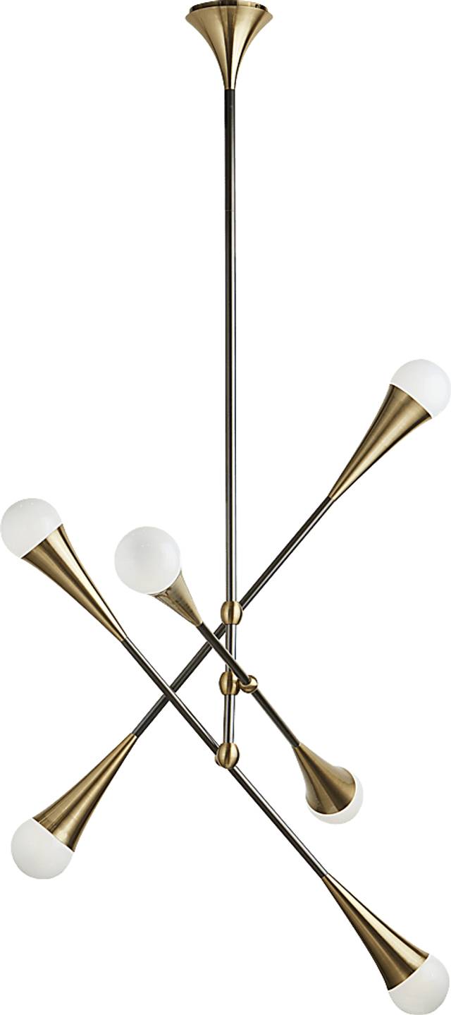 Kemp Summit Gold Chandelier - Thumbnail - Image 4