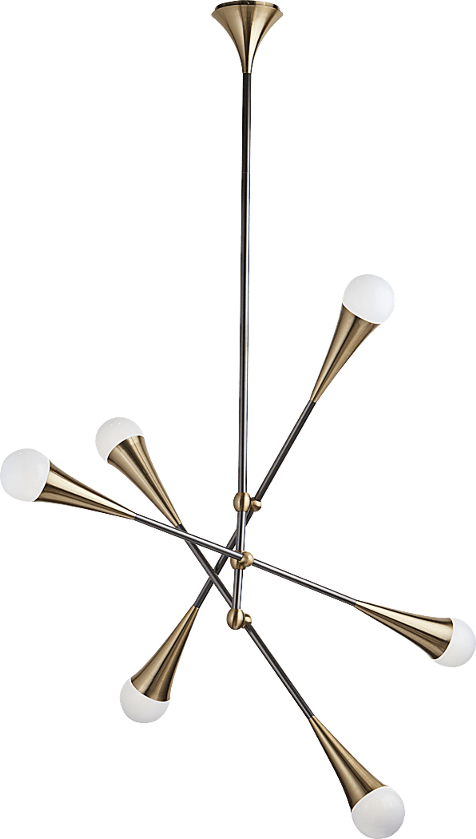 Kemp Summit Gold Chandelier - Image 1
