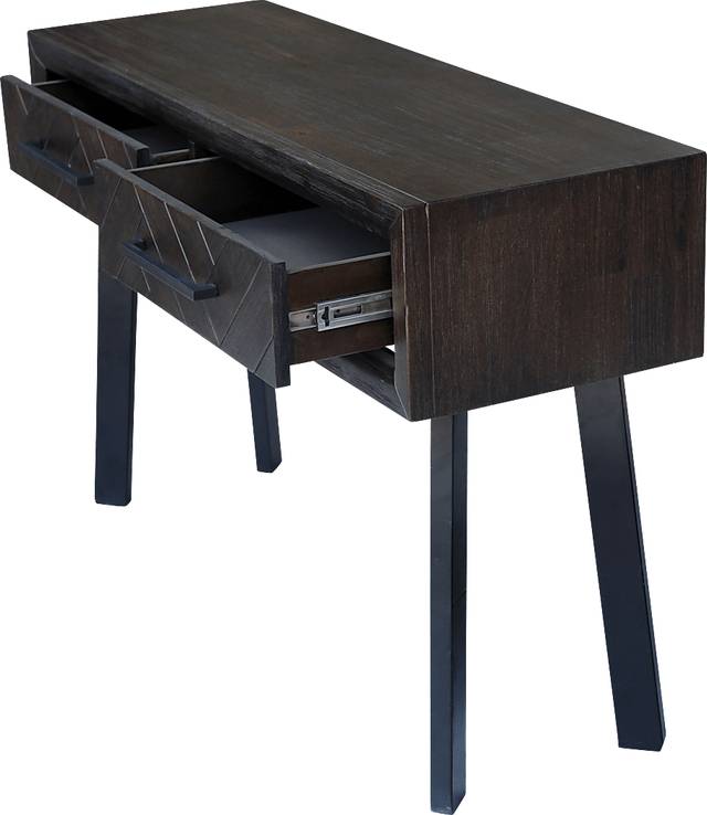 Kempshott Brown Sofa Table - Thumbnail - Image 2