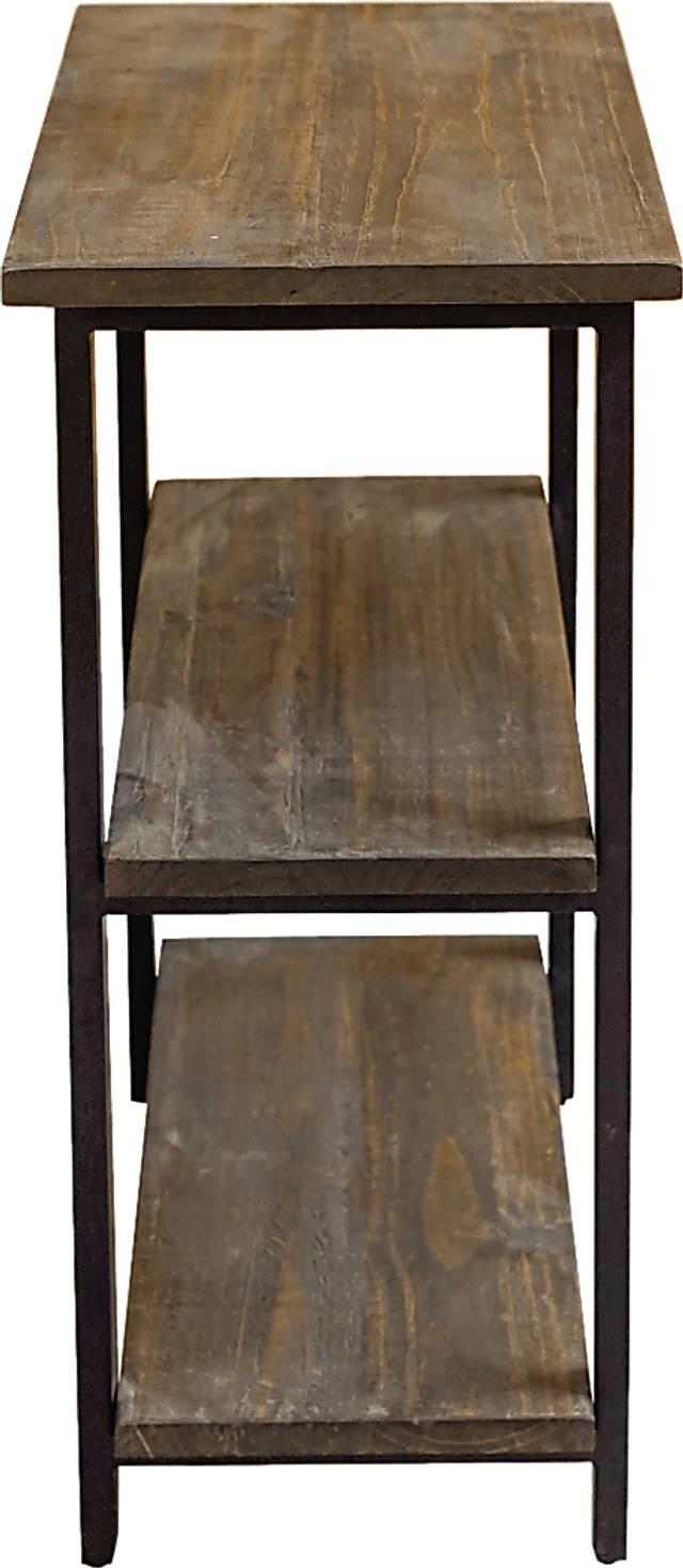 Kenarra I Brown 2-Shelf Bookcase - Thumbnail - Image 4