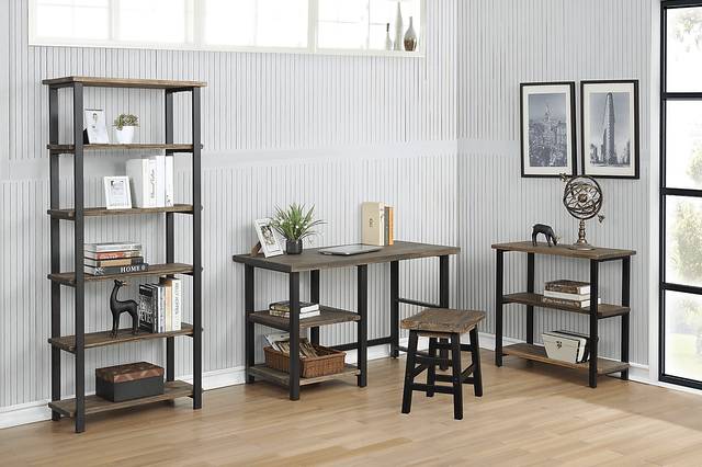 Kenarra I Brown 2-Shelf Bookcase - Thumbnail - Image 6
