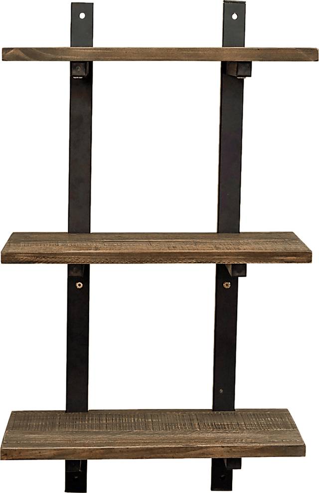 Kenarra I Brown Wall Shelf - Thumbnail - Image 4