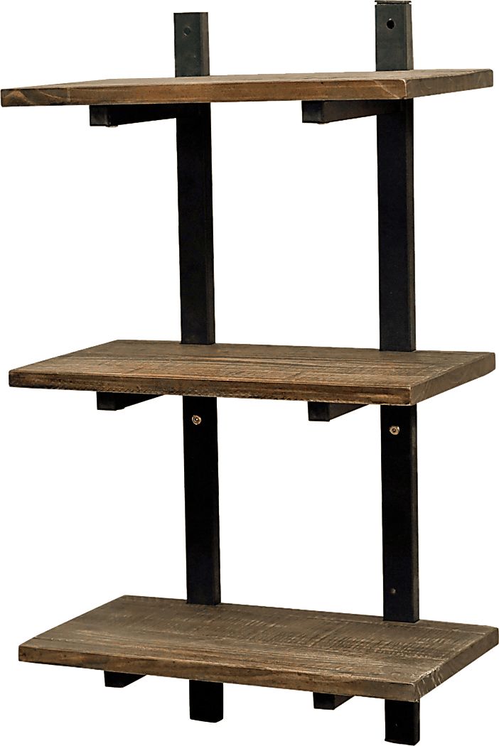 Kenarra I Brown Wall Shelf