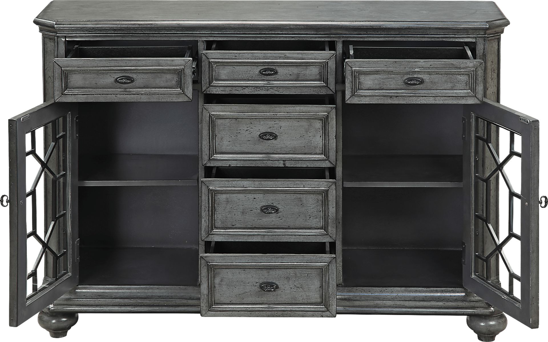 Kenawood Gray Sideboard - Image 4