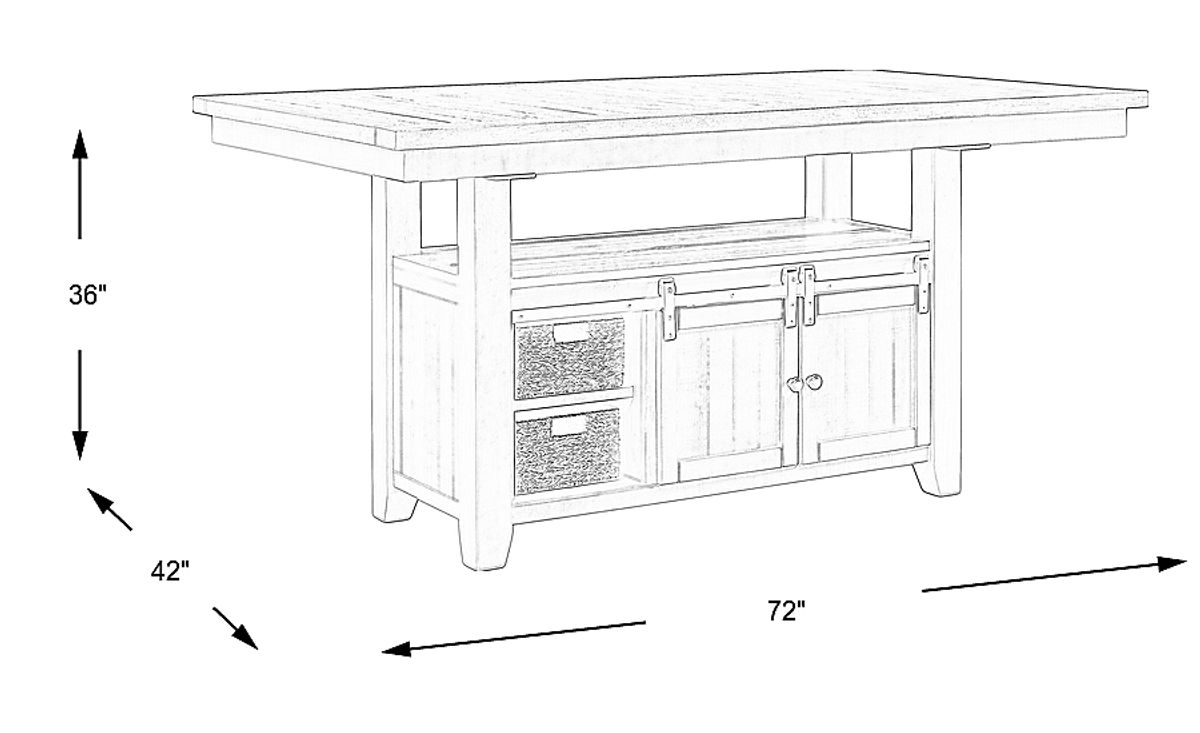 Kenbridge White Colors,White Dining Table Rooms to Go