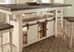 Kenbridge White 6 Pc Counter Height Dining Room with Kyoto Stools and Bench