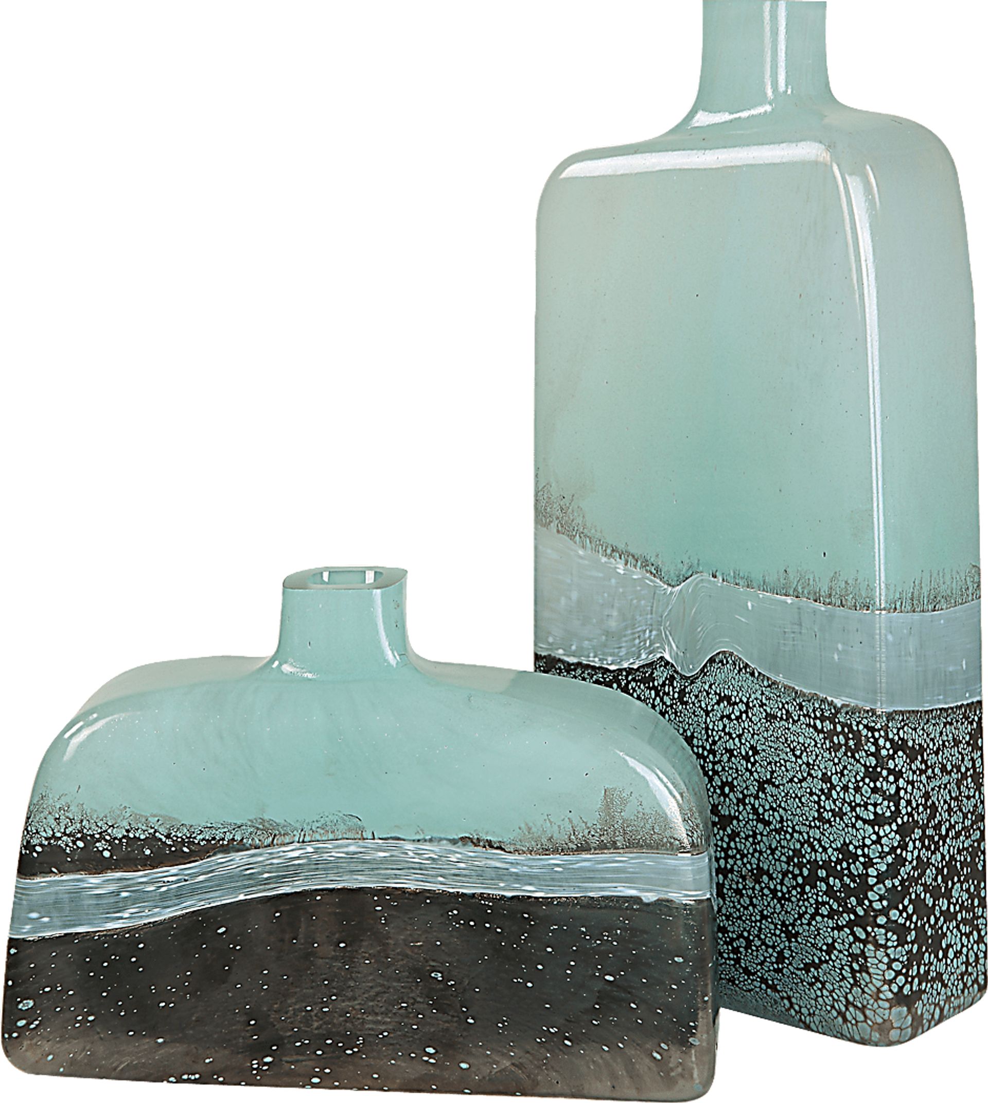 Kenci Blue Vase, Set of 2 - Image 1