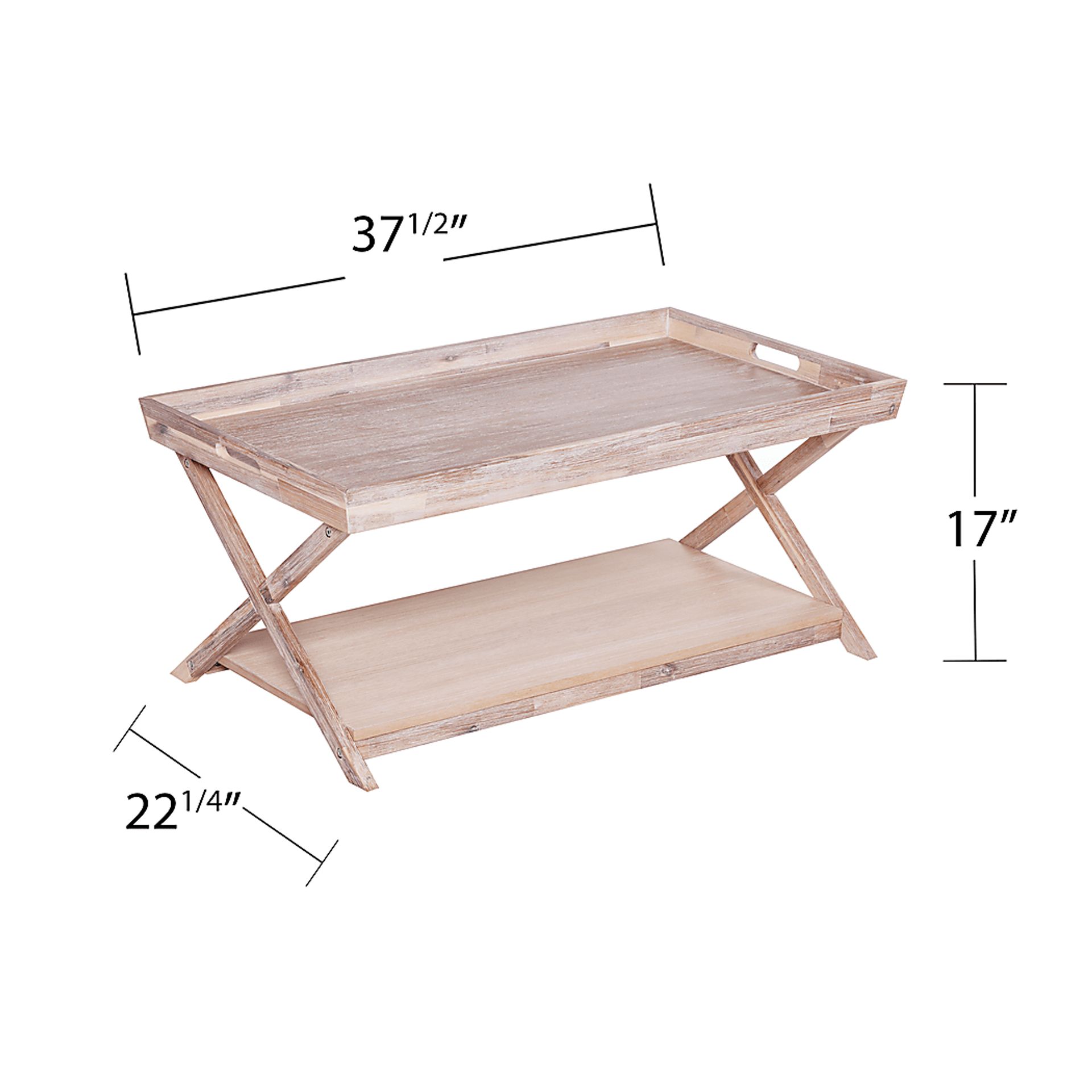 Kendalia White Cocktail Table - Image 5