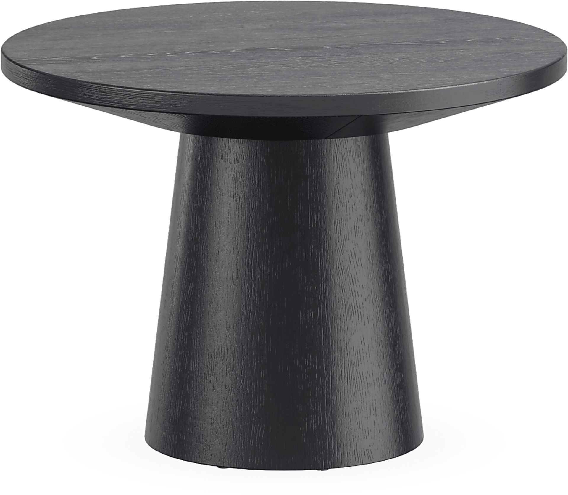 Kendall Black 22" Round Cocktail Table - Image 1