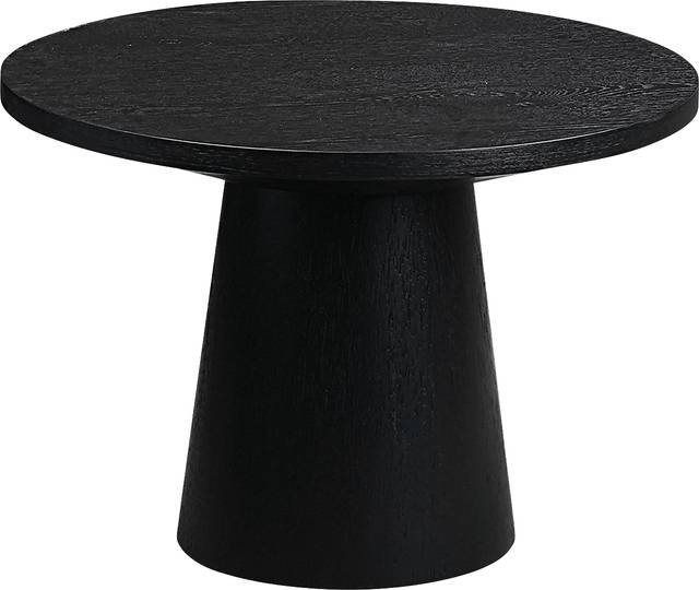 Kendall Black 29" Round Cocktail Table - Thumbnail - Image 1