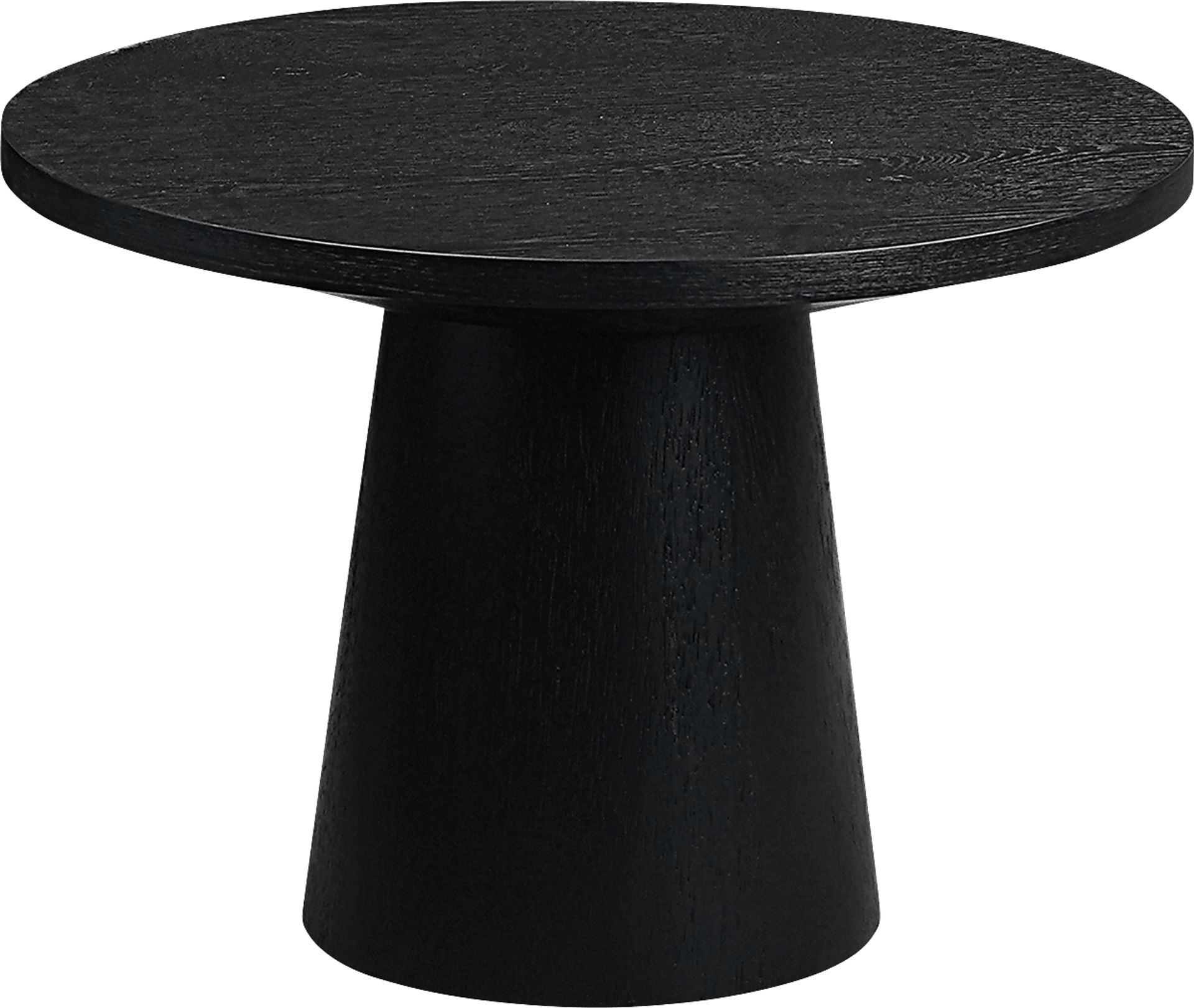 Kendall Black 29" Round Cocktail Table - Image 1