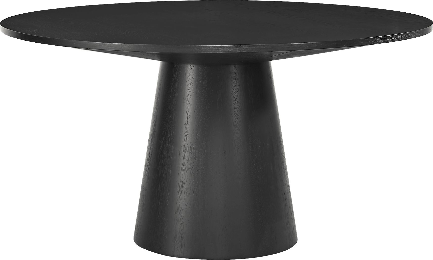 Kendall Black 59" Round Dining Table