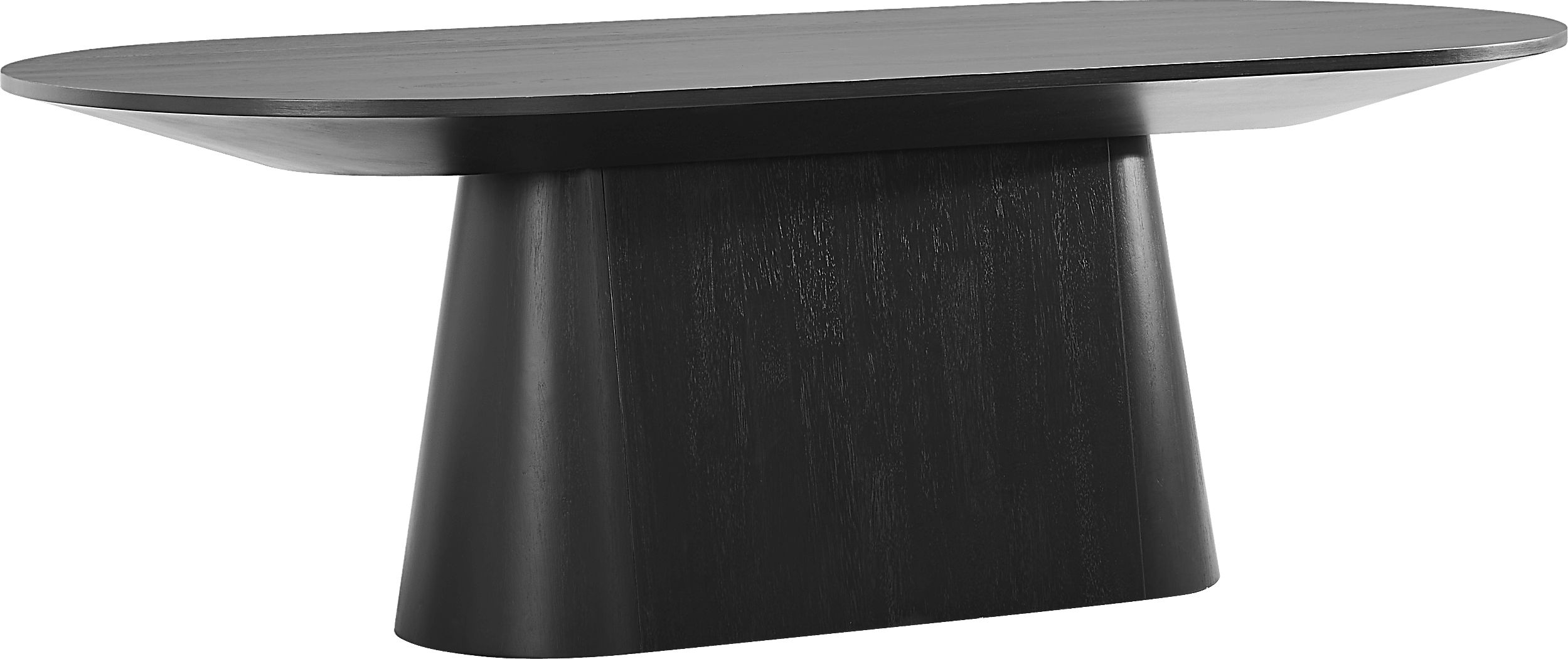 Kendall Black Oval Dining Table