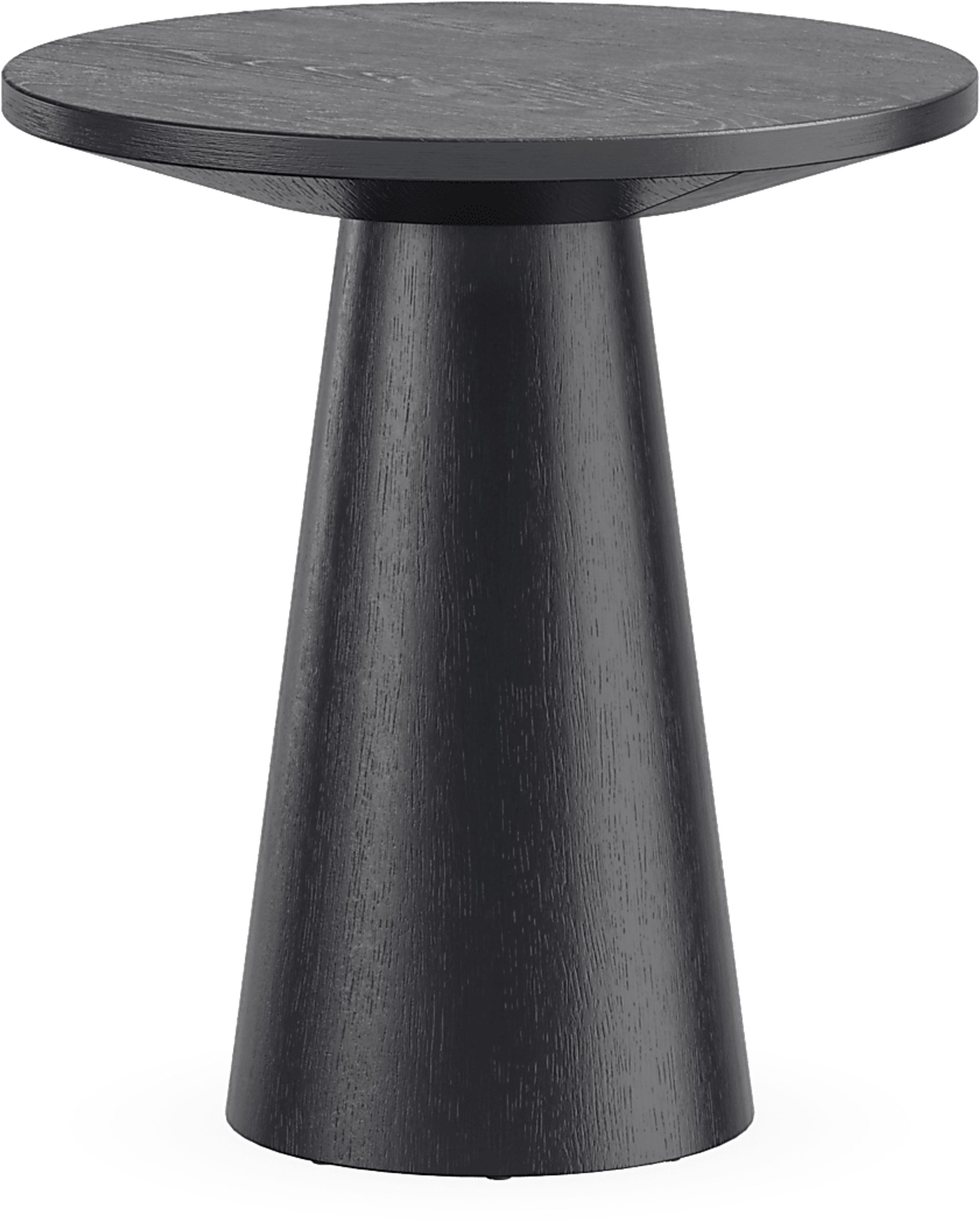Kendall Black Round End Table - Image 2