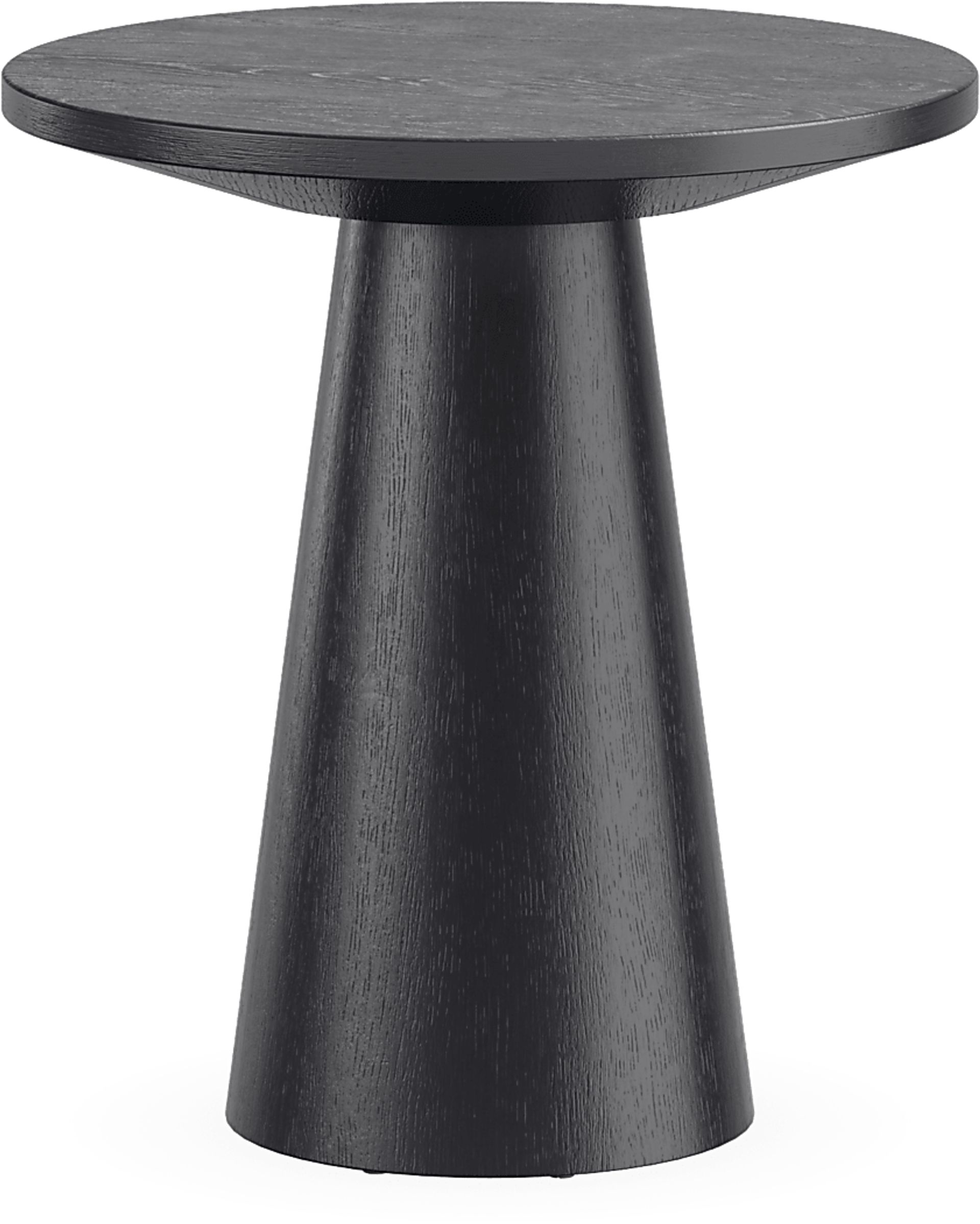 Kendall Black Round End Table - Image 1