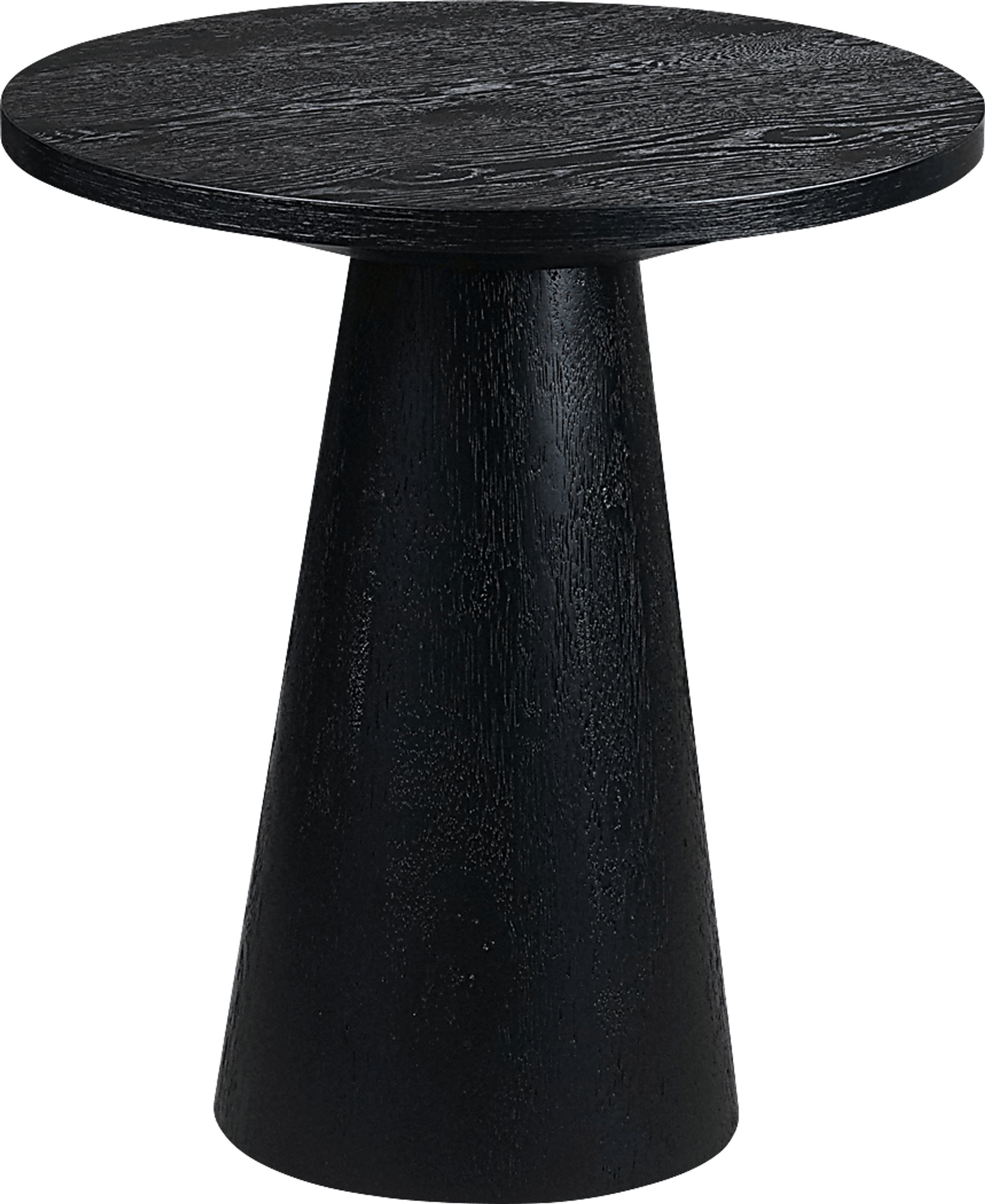 Kendall Black Round End Table - Image 1