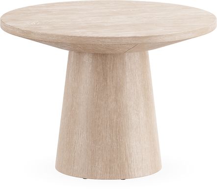 Kendall Natural 22" Round Cocktail Table