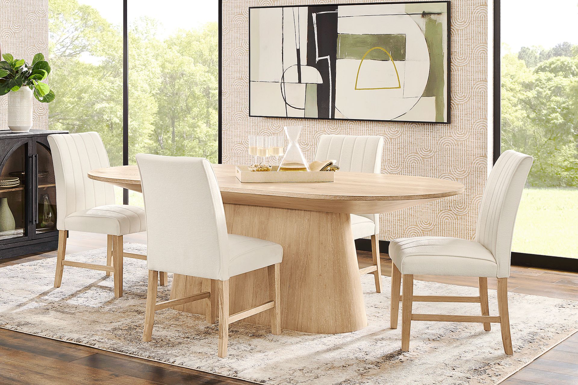 Kendall Natural Oval Dining Table - Image 2