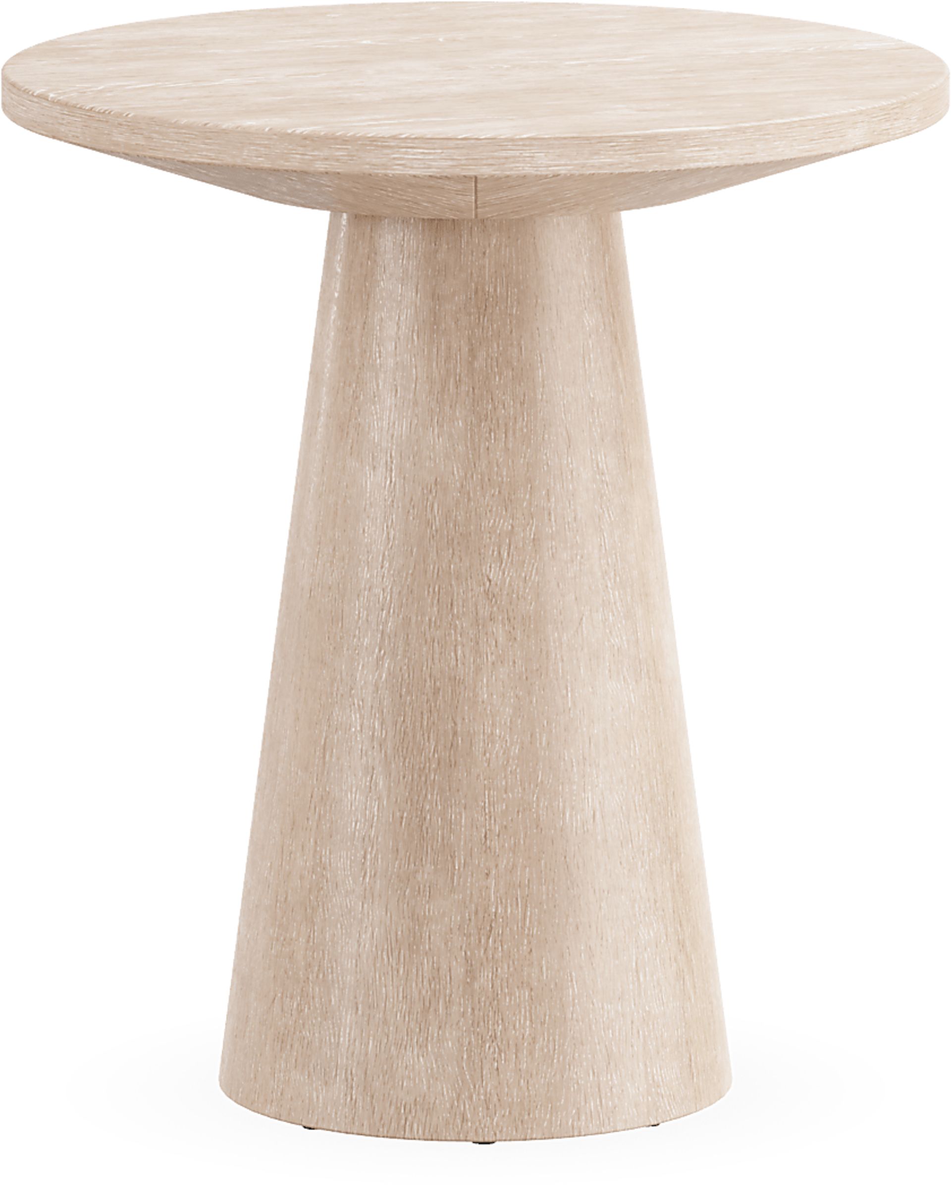 Kendall Natural Round End Table - Image 2