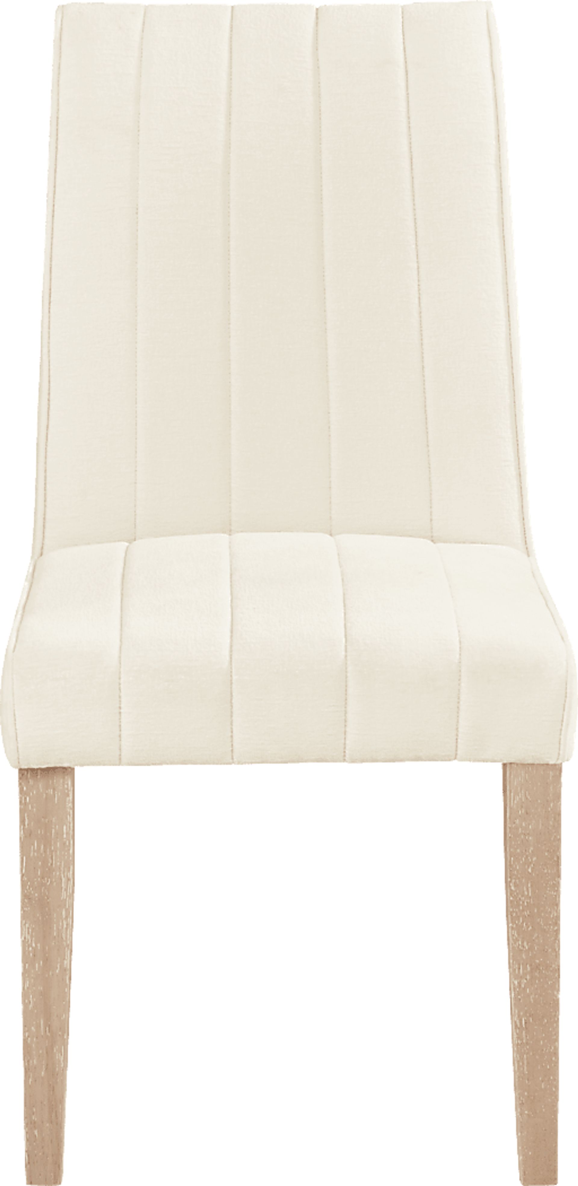 Kendall Natural 5 Pc Oval Dining Room with White Side Chairs - Image 6