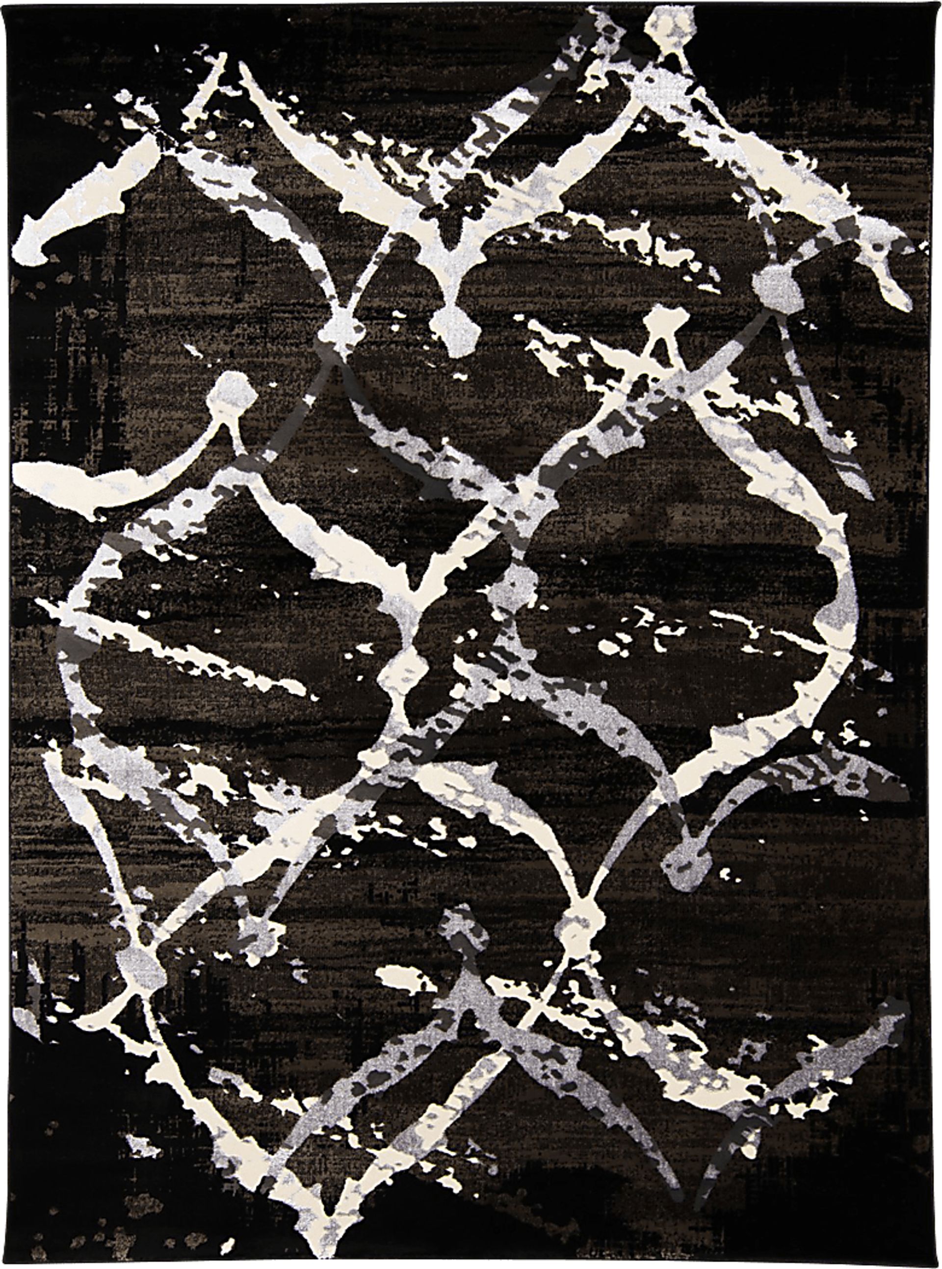 Kendrik Black 7'8 x 10'2 Rug - Image 1