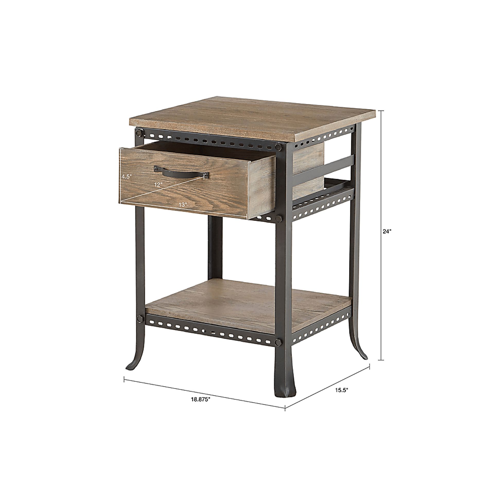 Kenerly Gray End Table - Image 6