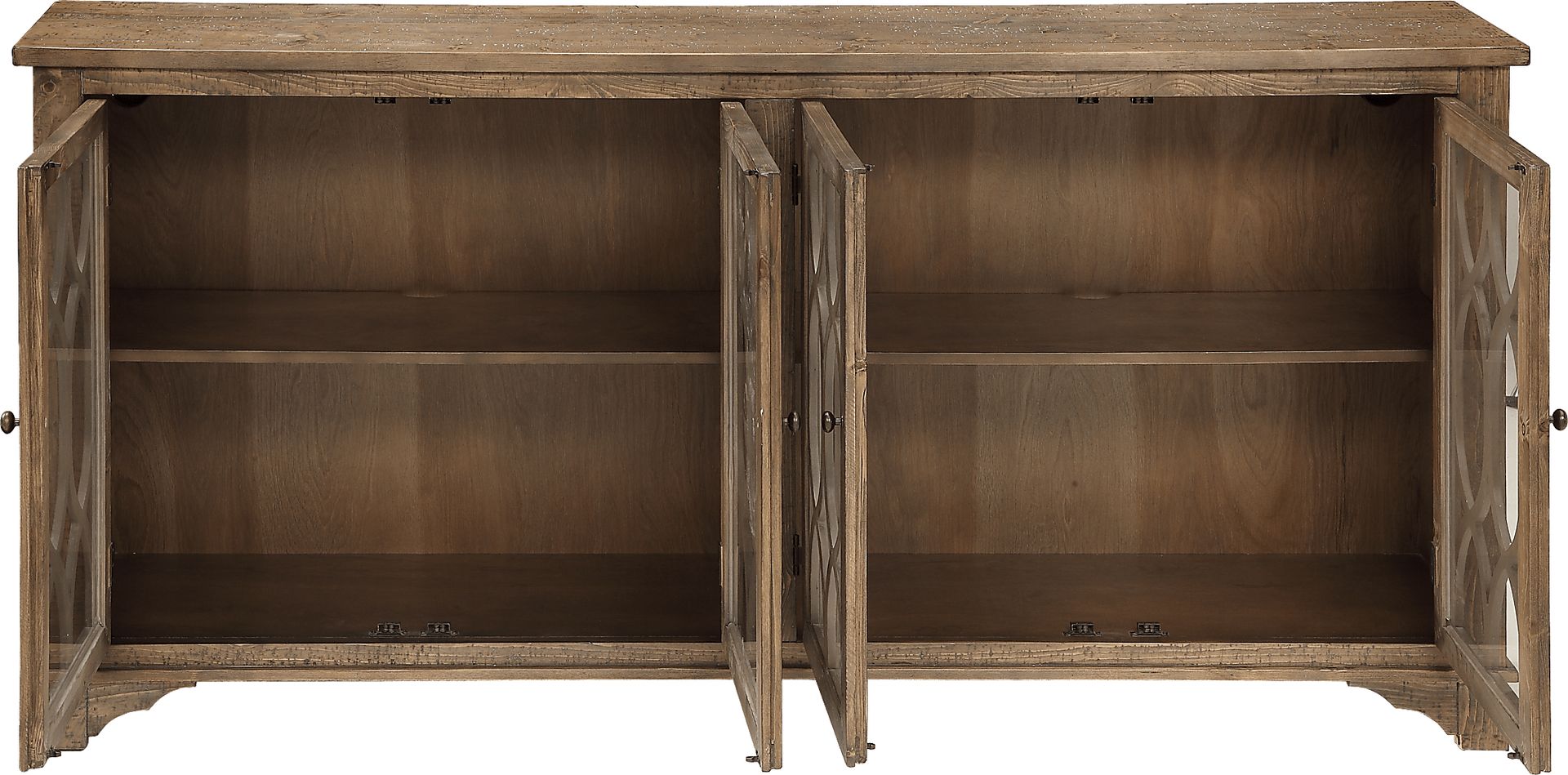 Kenil Brown Accent Cabinet - Image 4