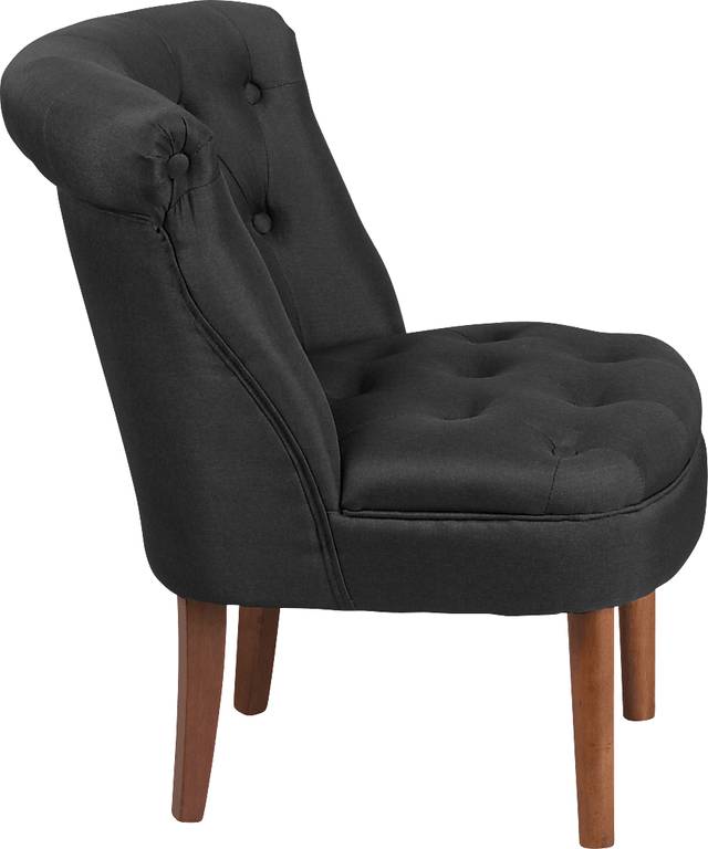Kenilworth Black Accent Chair - Thumbnail - Image 2