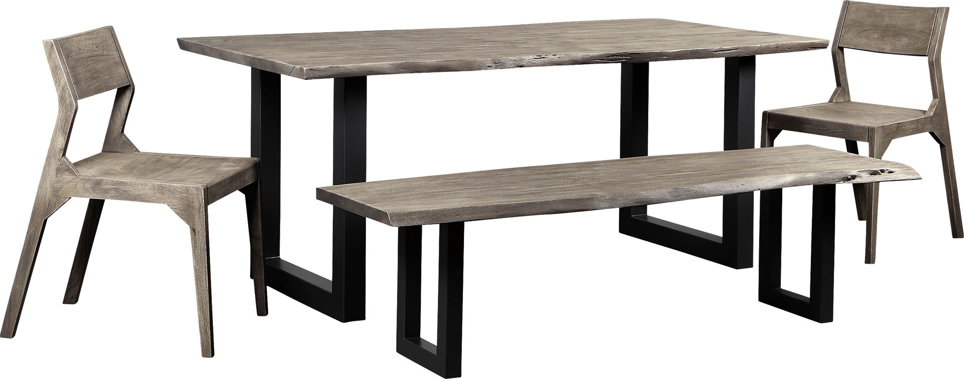 Kenion Gray Accent Bench - Image 5