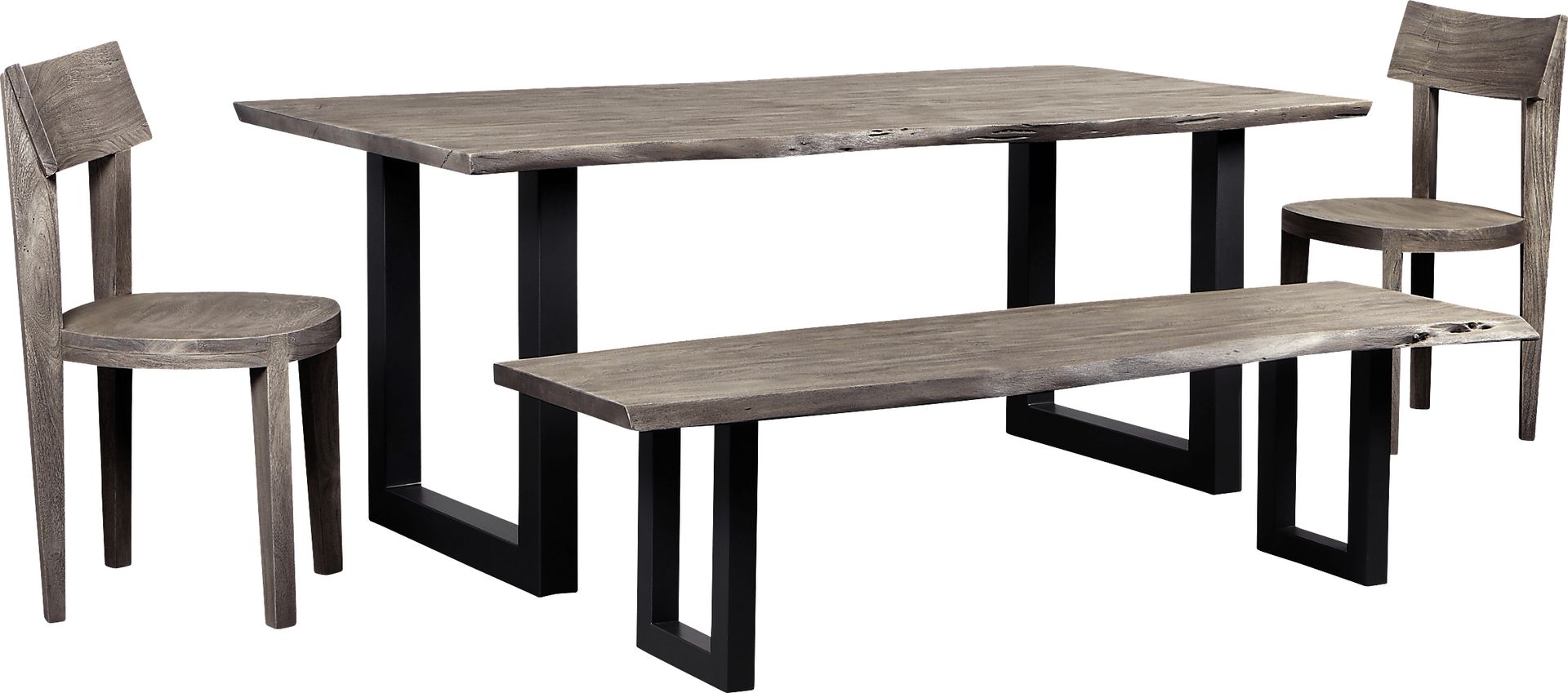 Kenion Gray Accent Bench - Image 6