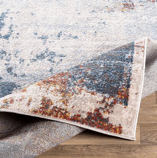 Kenisha Taupe 6'7 x 9' Rug - Thumbnail - Image 6