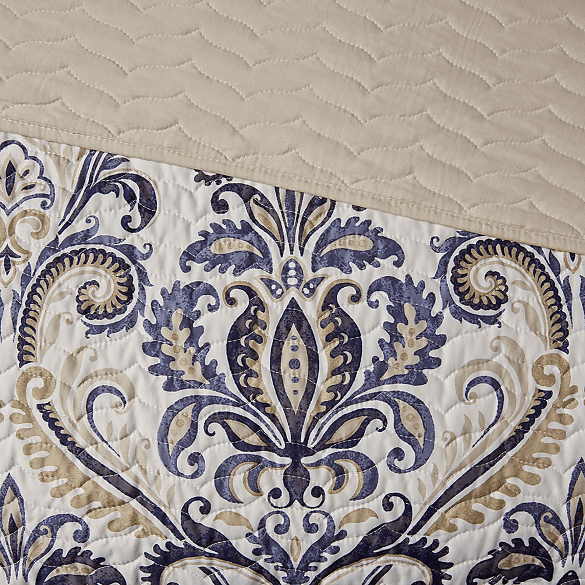 Kenison Blue 6 Pc King/California King Coverlet Set - Image 5