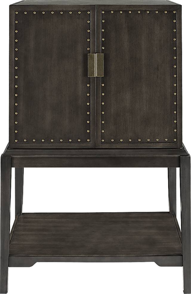 Kenmare Brown Bar Cart - Thumbnail - Image 3
