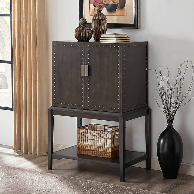 Kenmare Brown Bar Cart - Thumbnail - Image 6