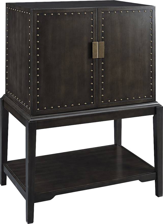 Kenmare Brown Bar Cart - Thumbnail - Image 1