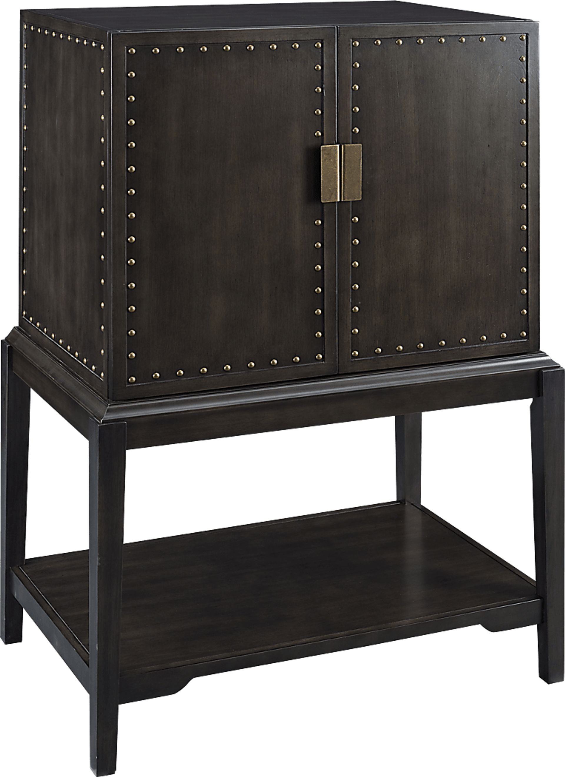 Kenmare Brown Bar Cart - Image 1